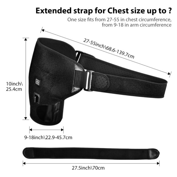 Electric Heat Therapy Shoulder Brace - Image 6