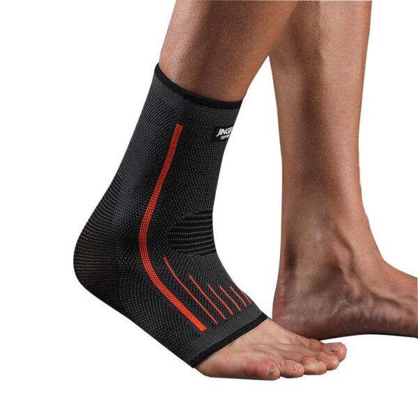 3D Compression Ankle Brace with Nylon Strap for Sports Protection - Image 5
