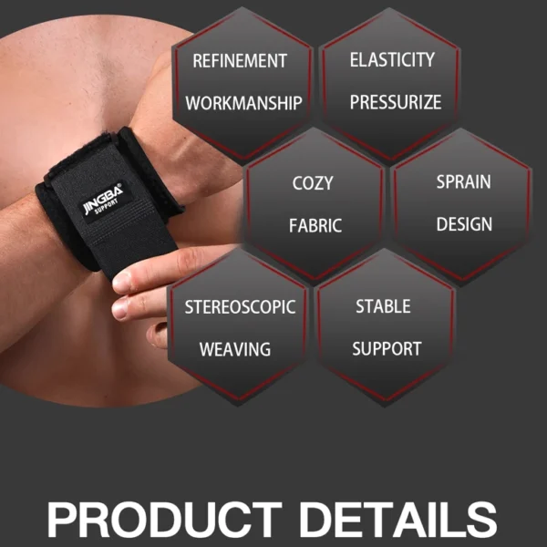 Adjustable Weightlifting Wristband - Image 2