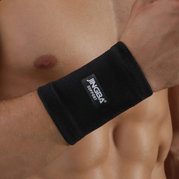 Elastic Nylon Wristband Support for Fitness and Sports - Image 5