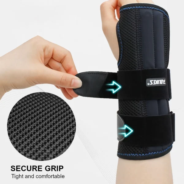 Wrist Brace for Carpal Tunnel Relief - Adjustable Night Support Splint - Image 6