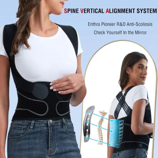 Adjustable Posture Corrector for Women and Men - Image 2