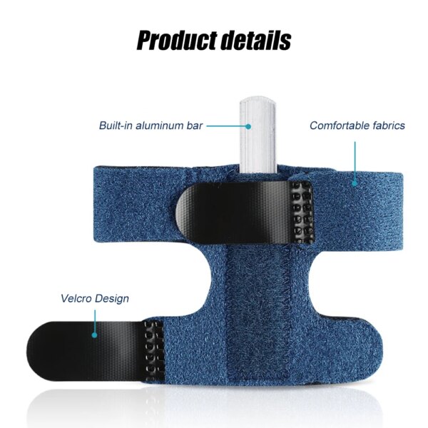 Adjustable Finger Splint Brace for Pain Relief and Tendon Release - Image 3