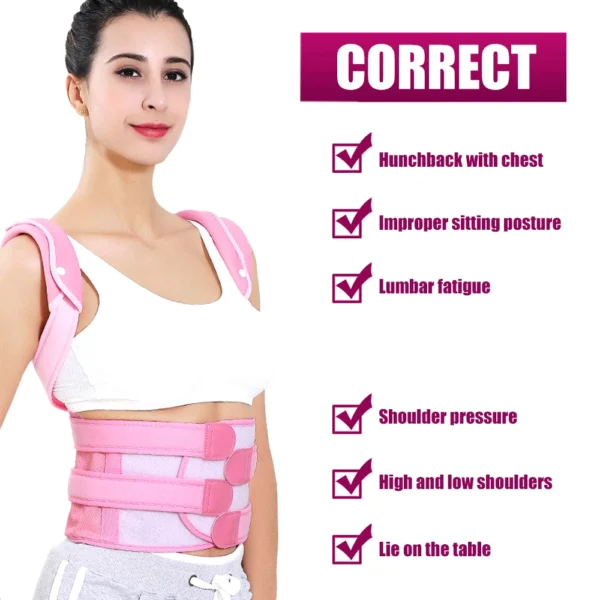 Inflatable Back Posture Corrector and Waist Support Brace - Image 6