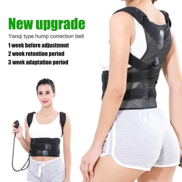 Inflatable Back Posture Corrector and Waist Support Brace - Image 5