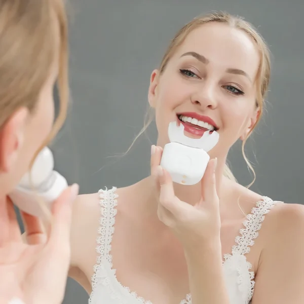 U-Shaped Ultrasonic Electric Toothbrush with 360° Sonic Cleaning - Image 2
