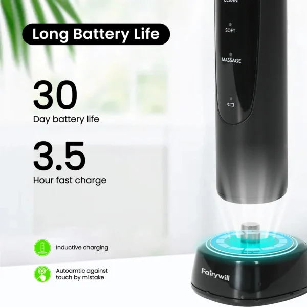 Electric Toothbrush T2232 — Sonic Teeth Whitening - Image 7