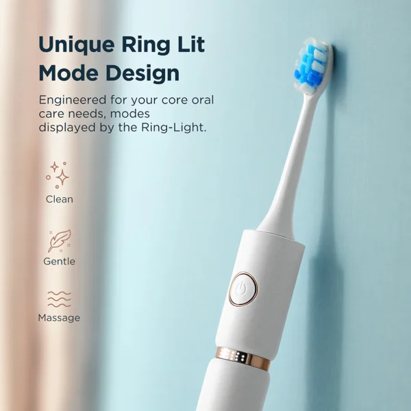 Advanced Sonic Electric Toothbrush with Smart Timer and Travel Case - Image 5