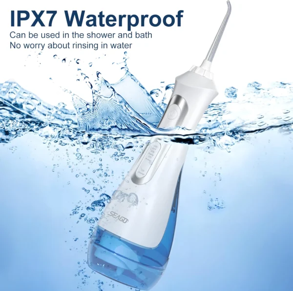 Portable Water Flosser — USB Rechargeable With 3 Modes - Image 6