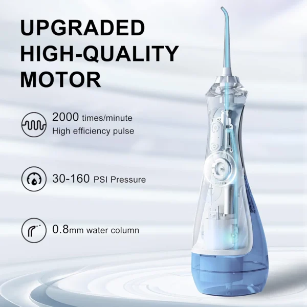 Portable Water Flosser — USB Rechargeable With 3 Modes - Image 4