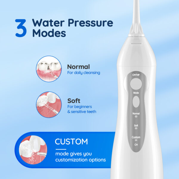 Rechargeable Water Flosser with 4 Nozzles - Image 5