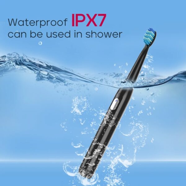 Rechargeable Sonic Electric Toothbrush with 4 Modes and Replaceable Heads - Image 5