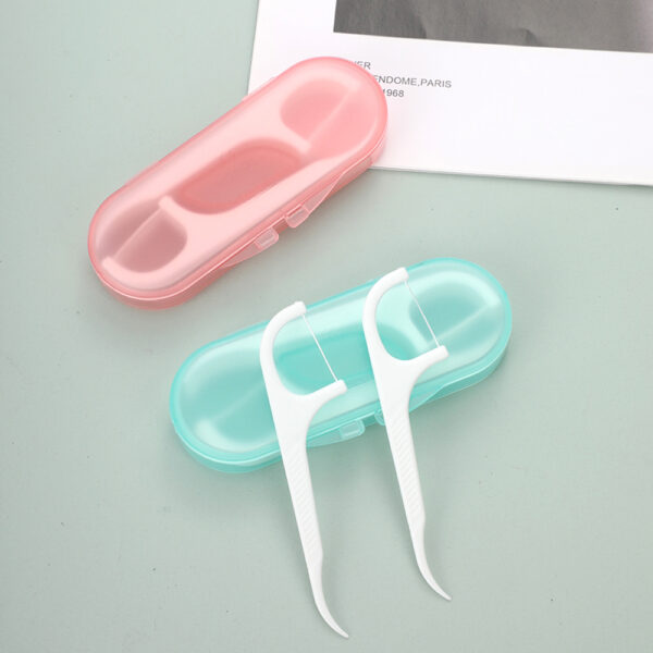 Portable Dental Floss Stick Set - Image 3