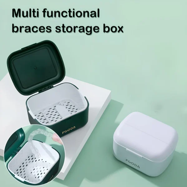 Oral Orthodontic Retainer Cleaning Case - Image 2
