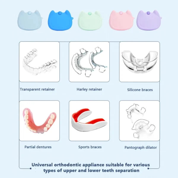 Silicone Retainer and Denture Storage Case - Image 3