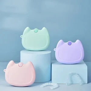 Silicone Retainer and Denture Storage Case