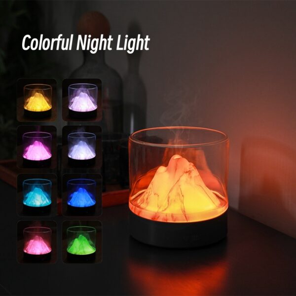 300ML Ultrasonic Aroma Diffuser with Night Light - Image 4