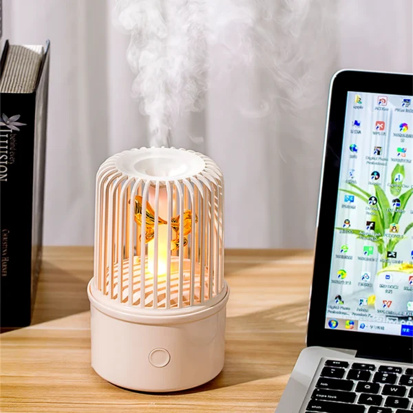 Ultrasonic Mist Humidifier with Night Light & Music - Image 2