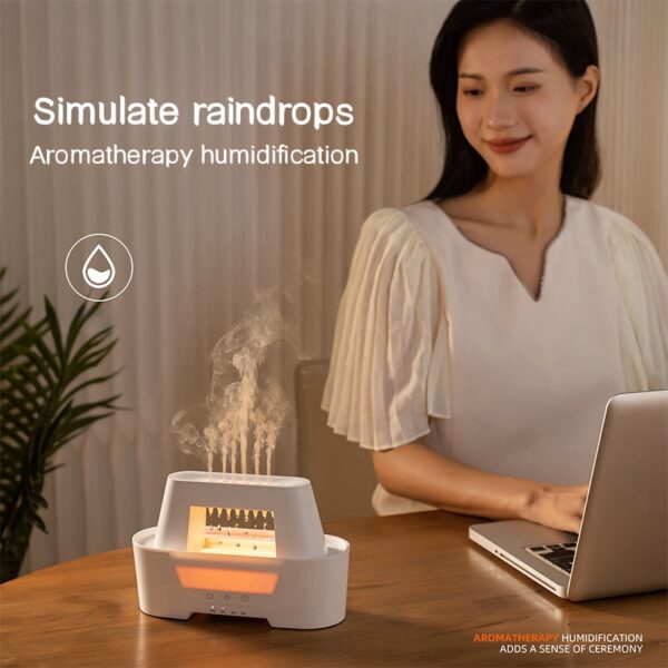 Raindrop Air Humidifier and Aromatherapy Diffuser - Image 5