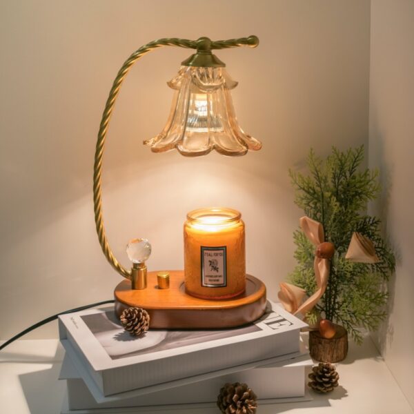 Retro Wax Melting Candle Warmer LED Table Lamp - Image 4