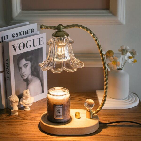 Retro Wax Melting Candle Warmer LED Table Lamp - Image 3