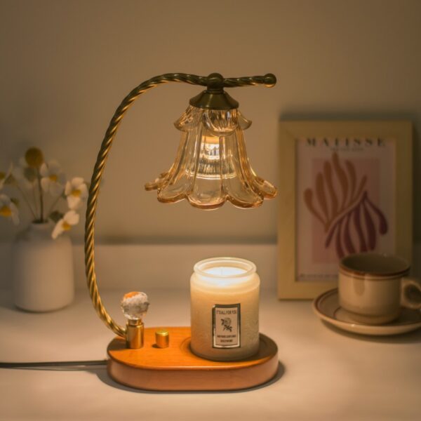 Retro Wax Melting Candle Warmer LED Table Lamp - Image 7