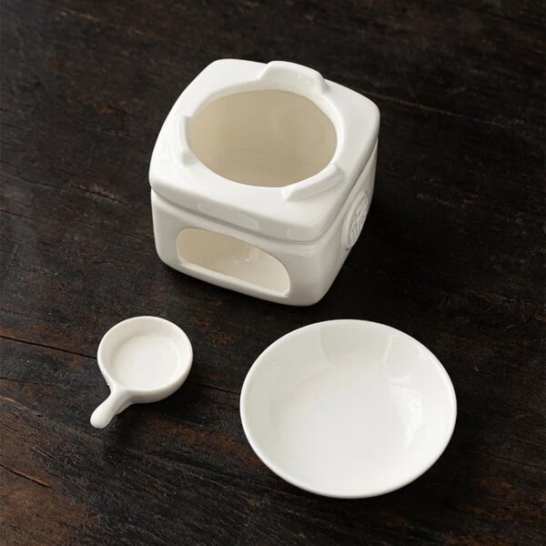 White Porcelain Essential Oil Furnace - Image 4