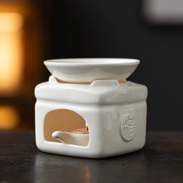 White Porcelain Essential Oil Furnace - Image 5