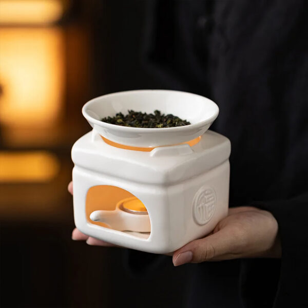 White Porcelain Essential Oil Furnace - Image 6