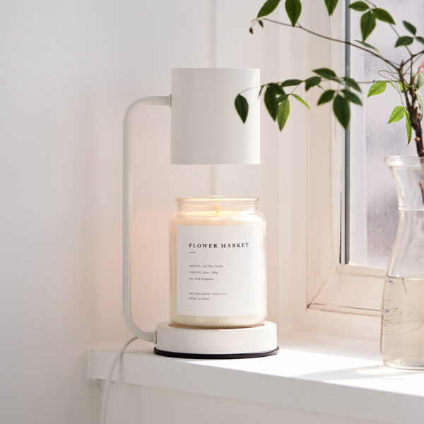 Nordic Melting Wax Lamp Modern Dimmable Electric Candle Warmer - Image 2