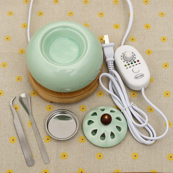 Electric Incense Burner with Adjustable Temperature and Timing - Image 5
