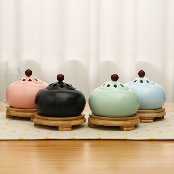 Electric Incense Burner with Adjustable Temperature and Timing - Image 2