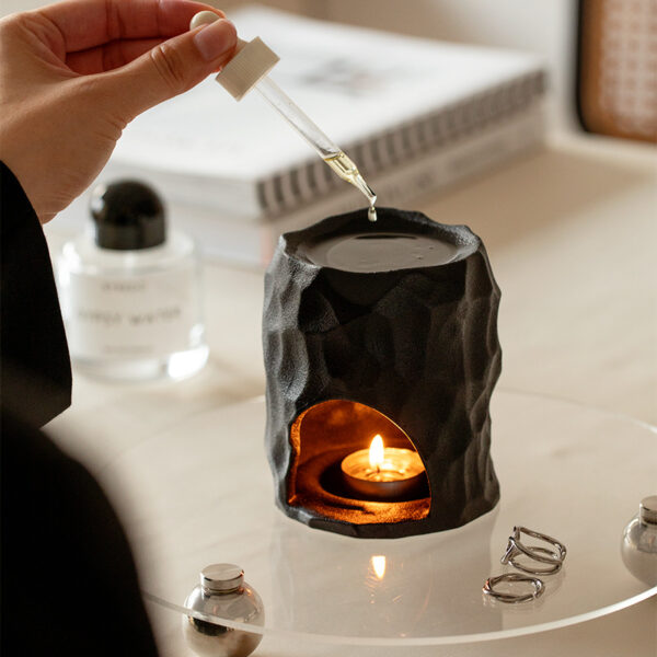 Nordic Style Porcelain Essential Oil Burner Candle Holder - Image 4