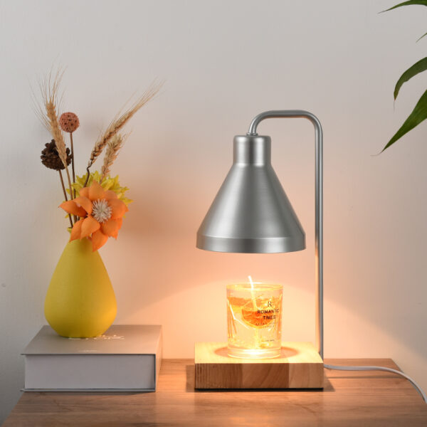 Nordic Candle Warmer Table Lamp with Aromatherapy Function - Image 4