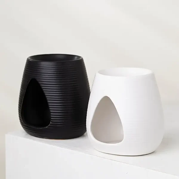 Porcelain Aroma Burner Candle Holder - Image 3