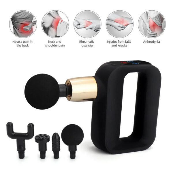 Portable Mini Massage Gun - Deep Muscle Handheld Massager - Image 3