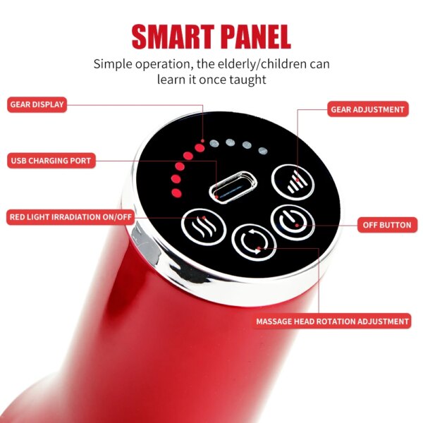 Handheld Abdominal Massager for Intestinal Peristalsis and Fat Burning - Image 4