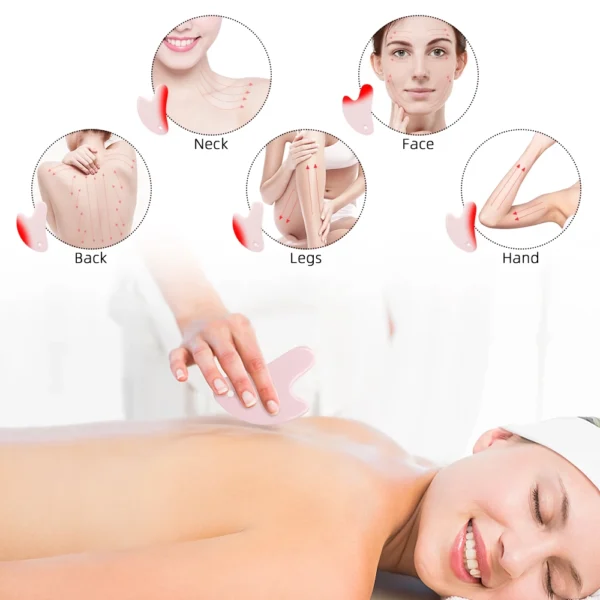 Ceramic Gua Sha Face Massager - Image 3