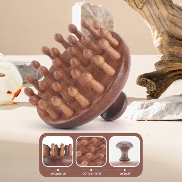 Wooden Massage Comb - Image 4