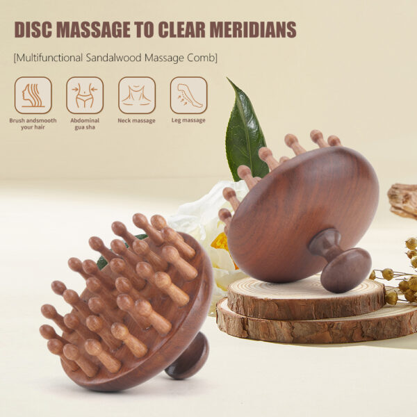 Wooden Massage Comb - Image 2