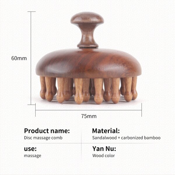 Wooden Massage Comb - Image 8
