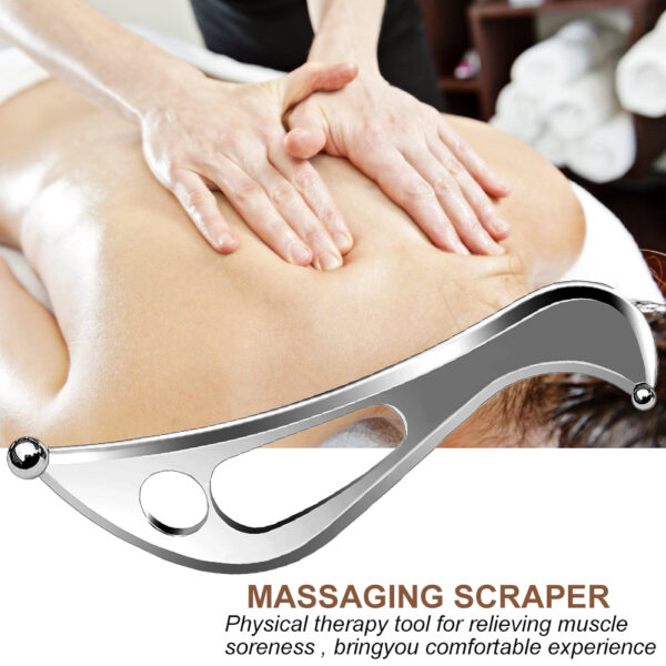 Stainless Steel Muscle Scraper Massage Tool for Deep Tissue Therapy - Image 5