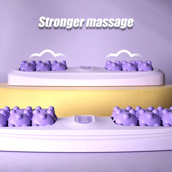 Dual Foot Massager Roller with ABS Plastic & Magnetic Beads - Image 4