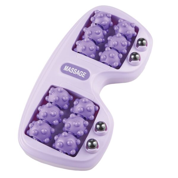 Dual Foot Massager Roller with ABS Plastic & Magnetic Beads - Image 8