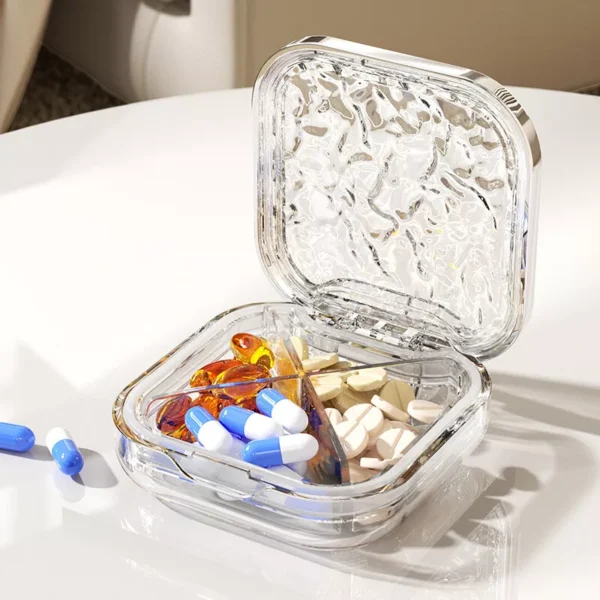 Seven Day Travel Mini Portable Medicine Box - Image 5