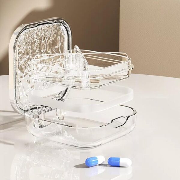 Seven Day Travel Mini Portable Medicine Box - Image 6