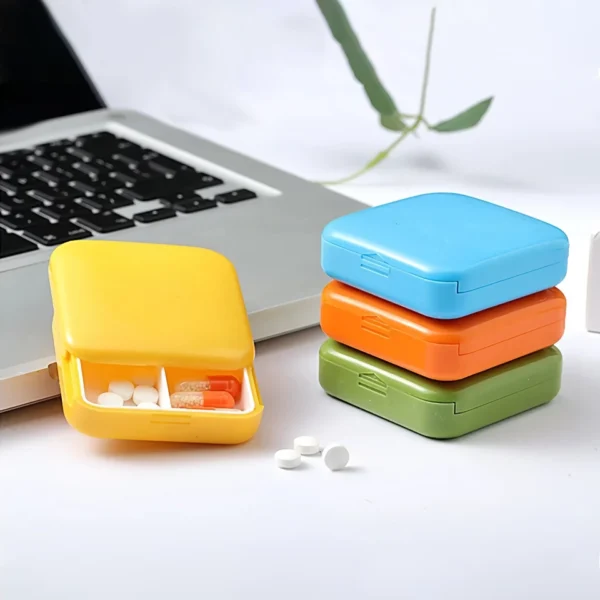Compact Push-pull Pill Case Organizer - Image 5
