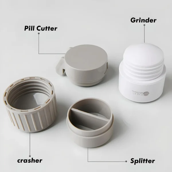4-in-1 Portable Medicine Crusher & Pill Cutter - Image 5