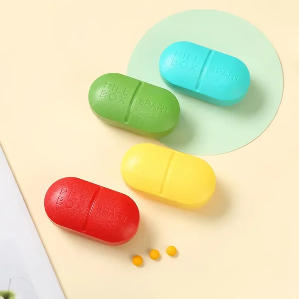 Compact Travel Moisture-Proof Pill Organizer - Image 3