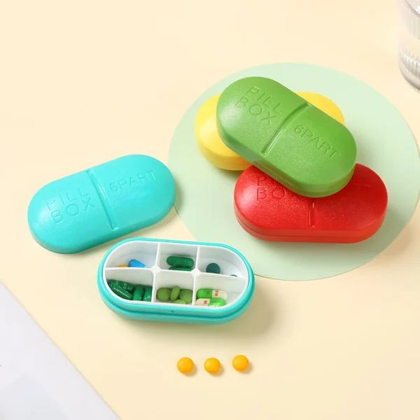 Compact Travel Moisture-Proof Pill Organizer - Image 4